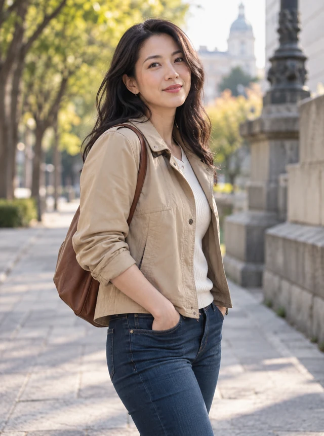 户外人物写真